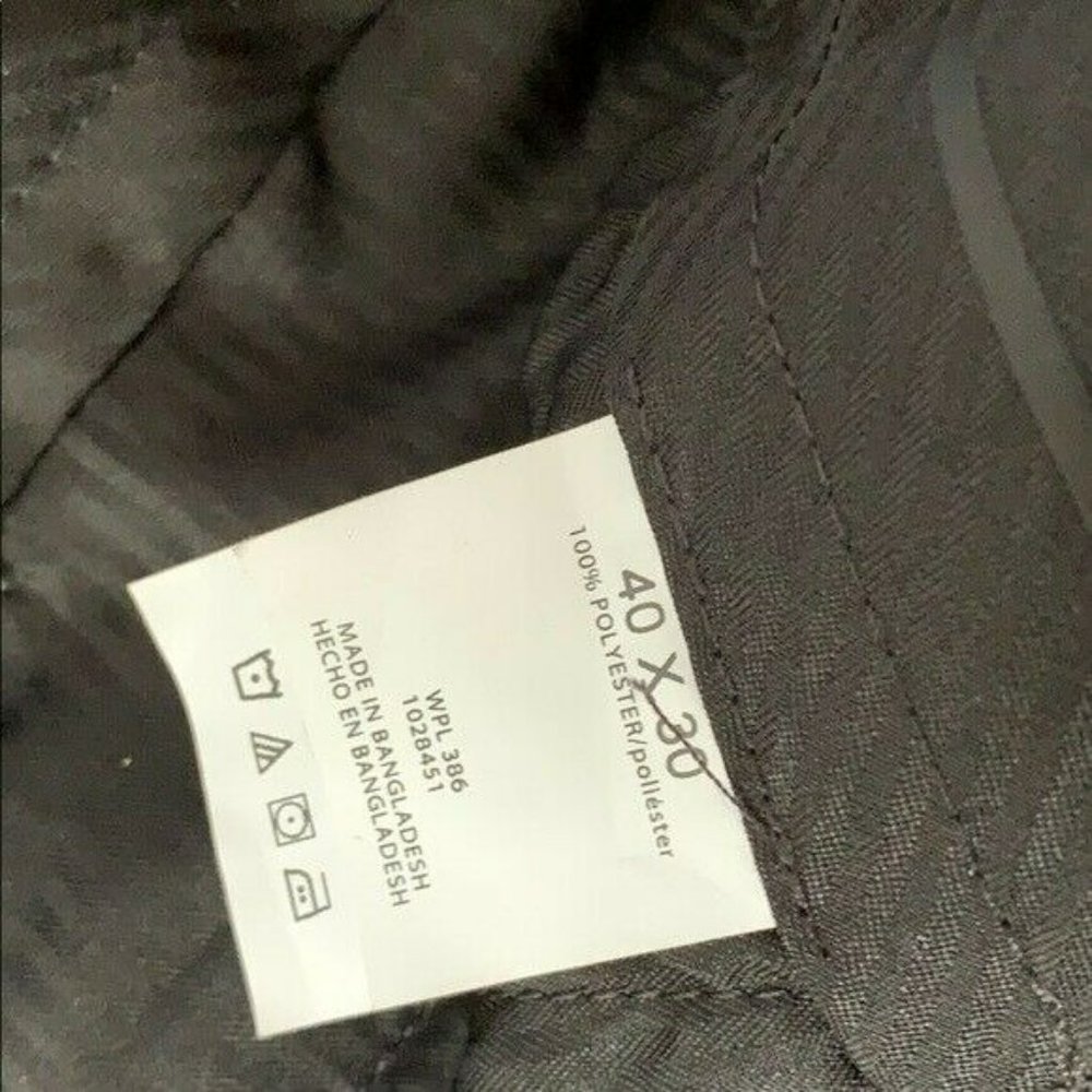 Haggar Dress Pants H26 Grey 32x34 - Picture 10 of 12